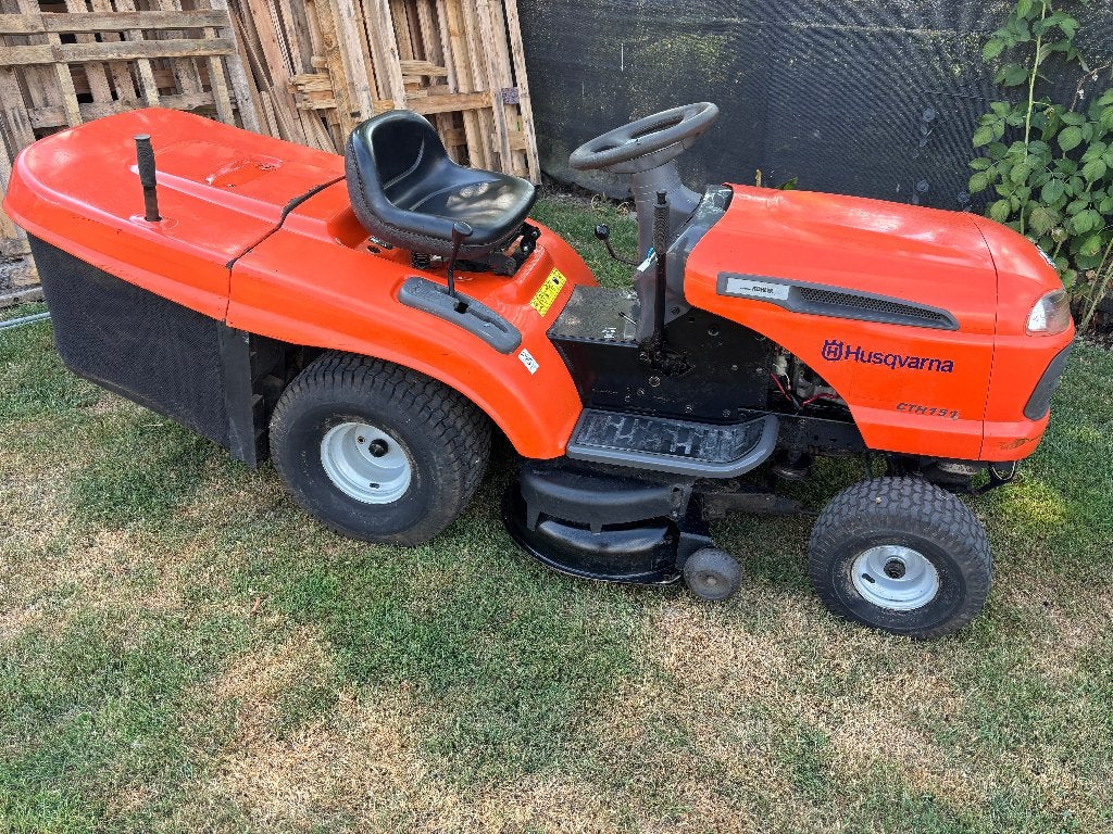 zitmaaier met opvang, Tuin en Terras, Zitmaaiers, Ophalen, Gebruikt, Elektrische starter, 90 tot 120 cm