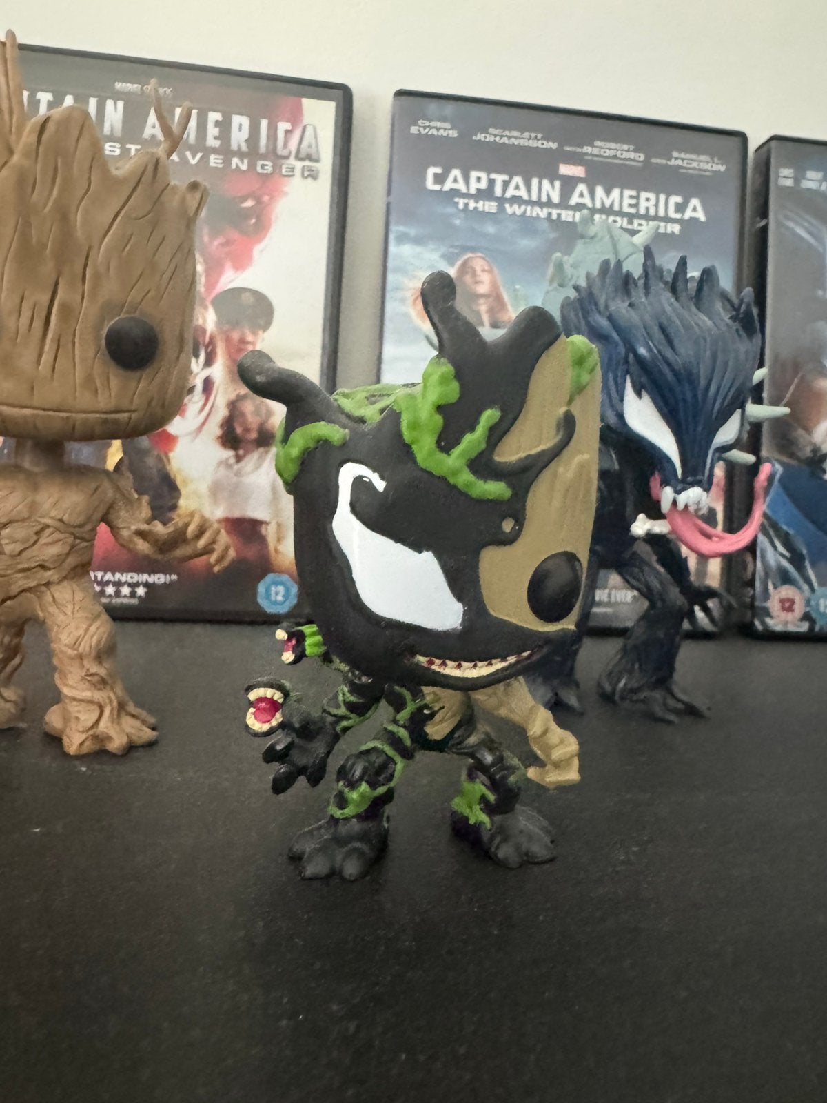 Venom baby groot funko, 1 speler, Ophalen of Verzenden, Zo goed als nieuw, Vanaf 3 jaar