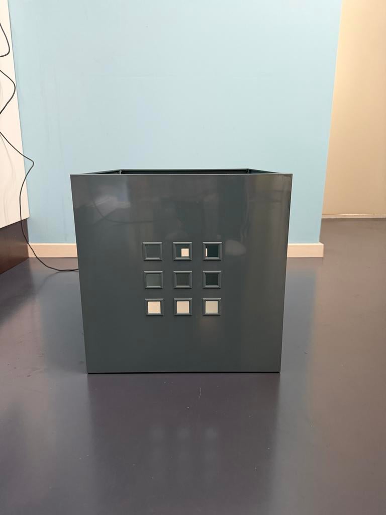 Kallax plastic opbergbox - grijs/blauw, Ophalen, Zo goed als nieuw