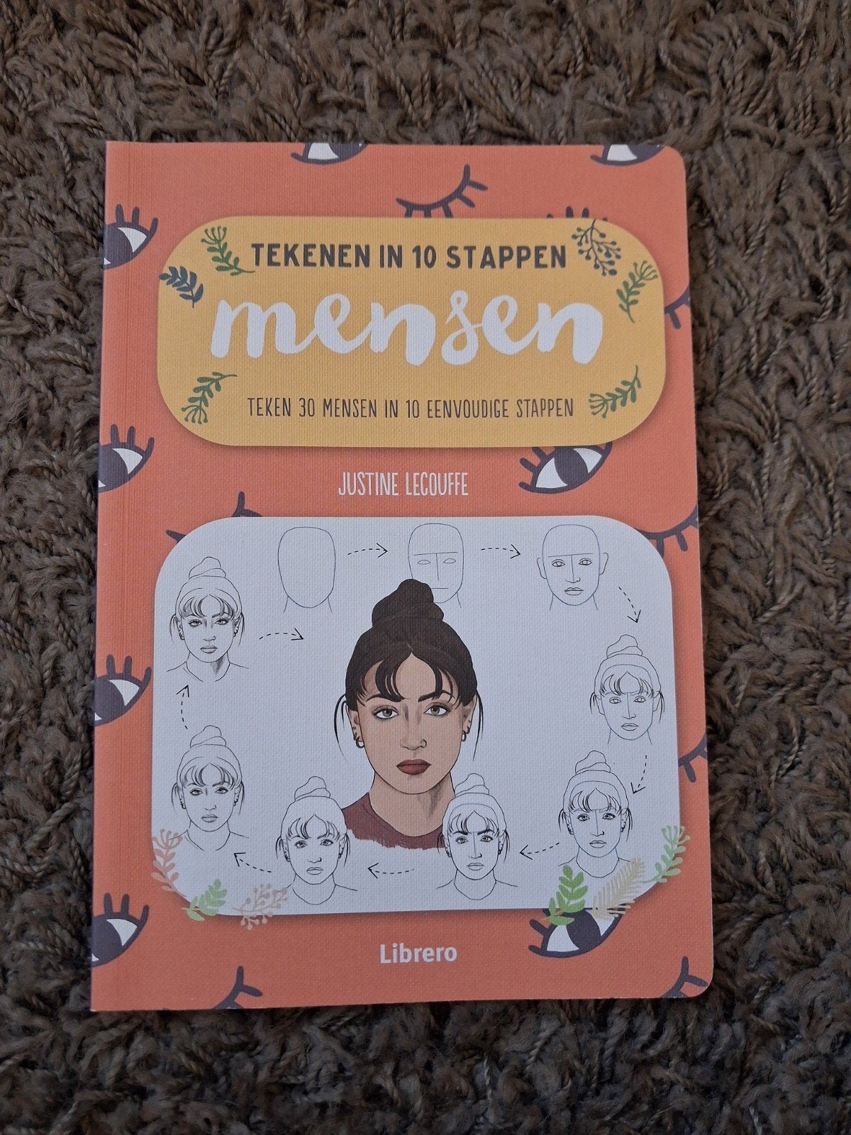 Tekenen in 10 stappen: Mensen - Leer 30 portretten tekenen, Ophalen of Verzenden, Zo goed als nieuw, Boek of Gids