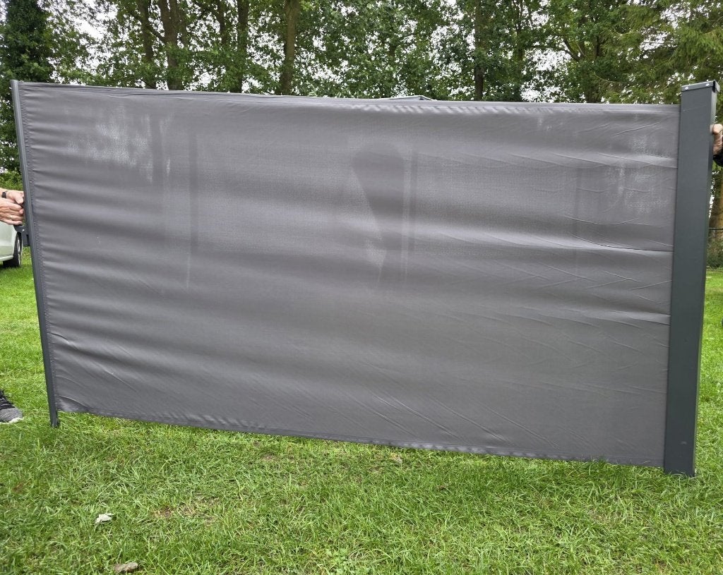 Oprolbaar windscherm, Ophalen, Uittrekbaar, Zo goed als nieuw