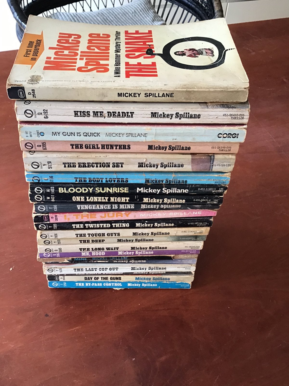 Mickey  Spillane  detectives, Ophalen of Verzenden, Gelezen