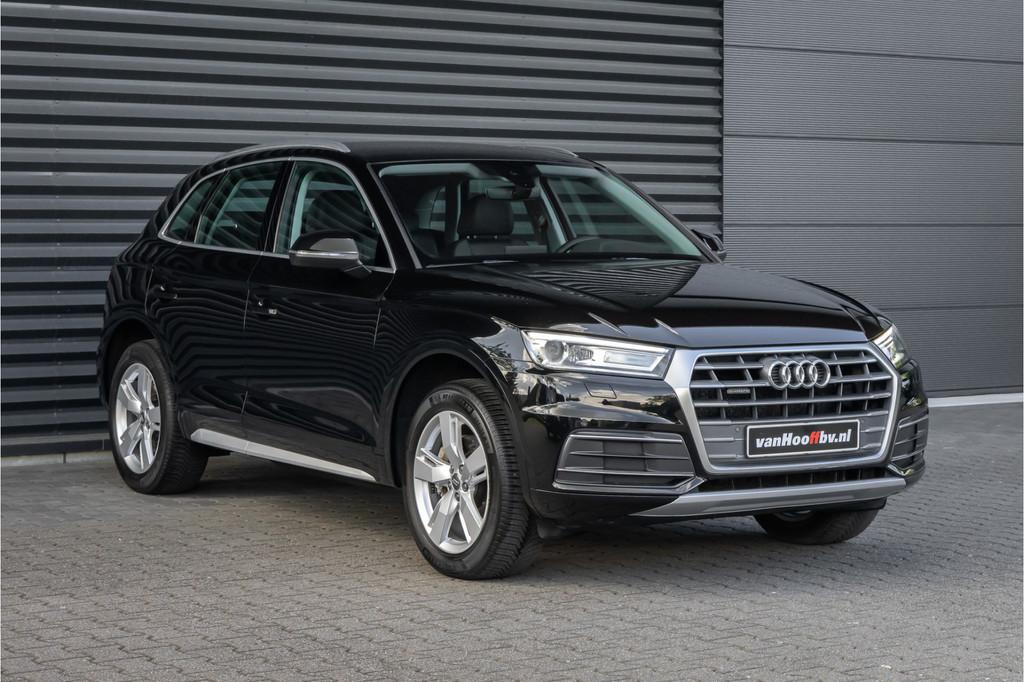 Audi Q5 2.0 TDI quattro Sportstoelen - Elek achterklep, Automaat, Gebruikt, Q5, Zwart