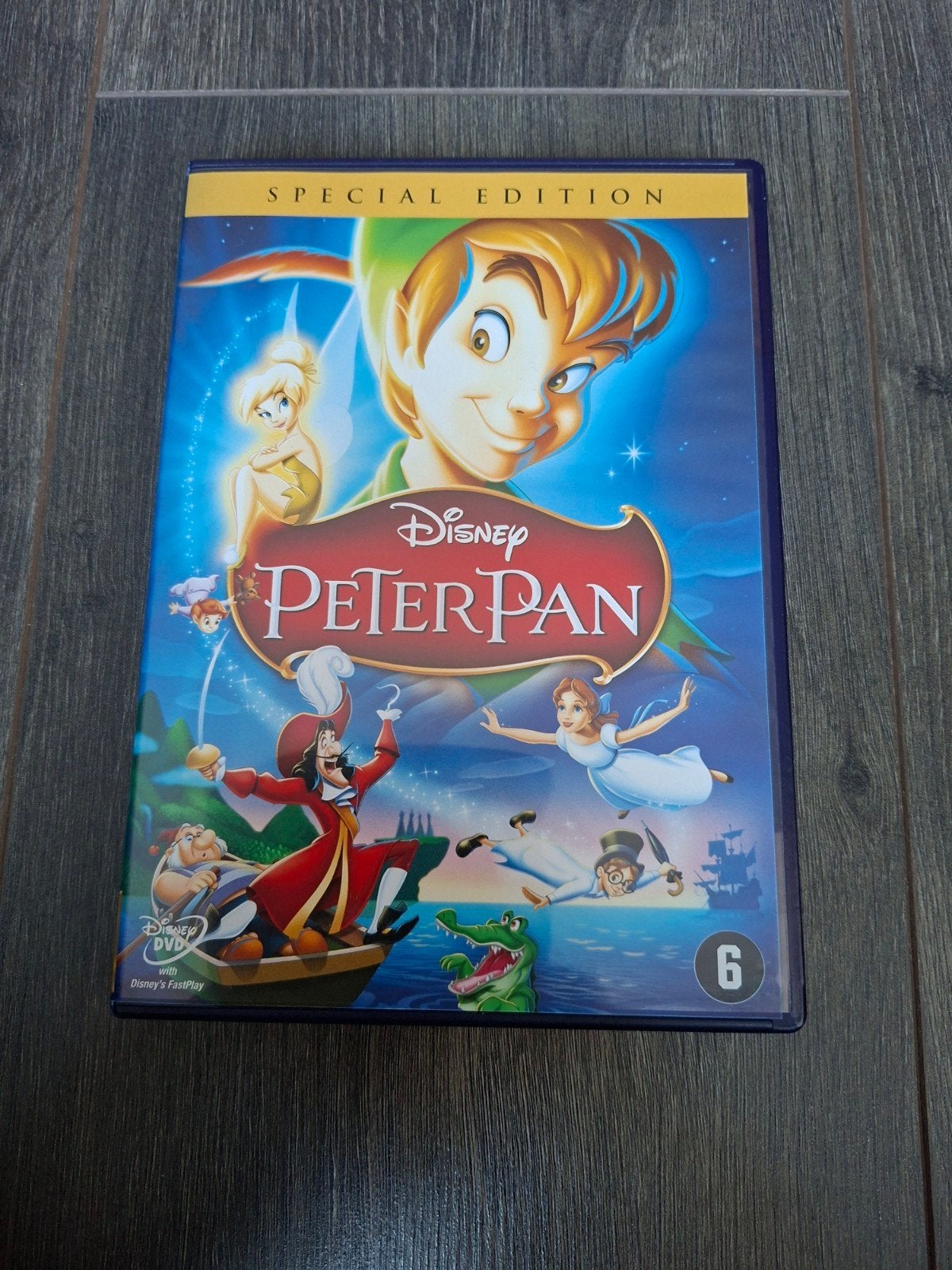 Peter Pan (Walt Disney) 1953, Cd's en Dvd's, Animatie, Breedbeeld, Nederlands, Ophalen of Verzenden