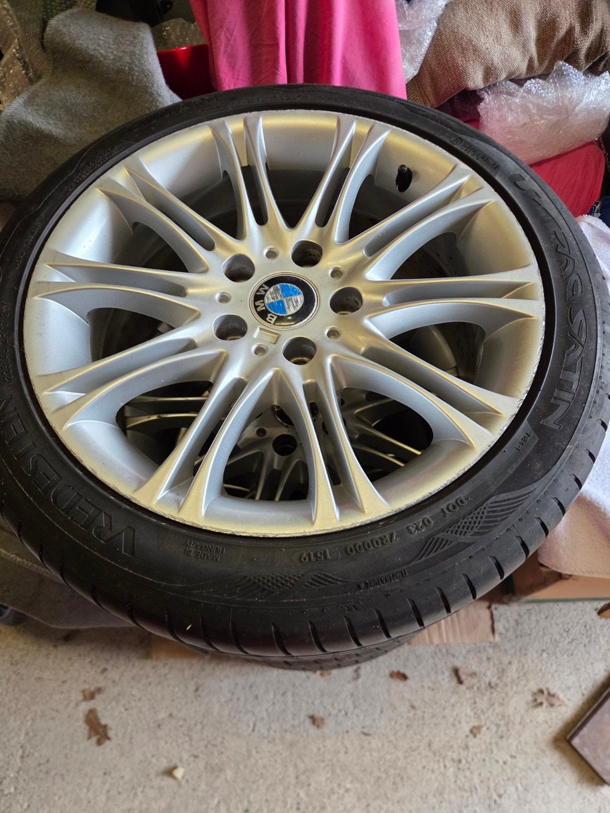 BMW 17 inch velgenset - 5x120 - 3-serie / Z4, Auto-onderdelen, Banden en Velgen, Gebruikt, Banden en Velgen, 17 inch, Ophalen of Verzenden