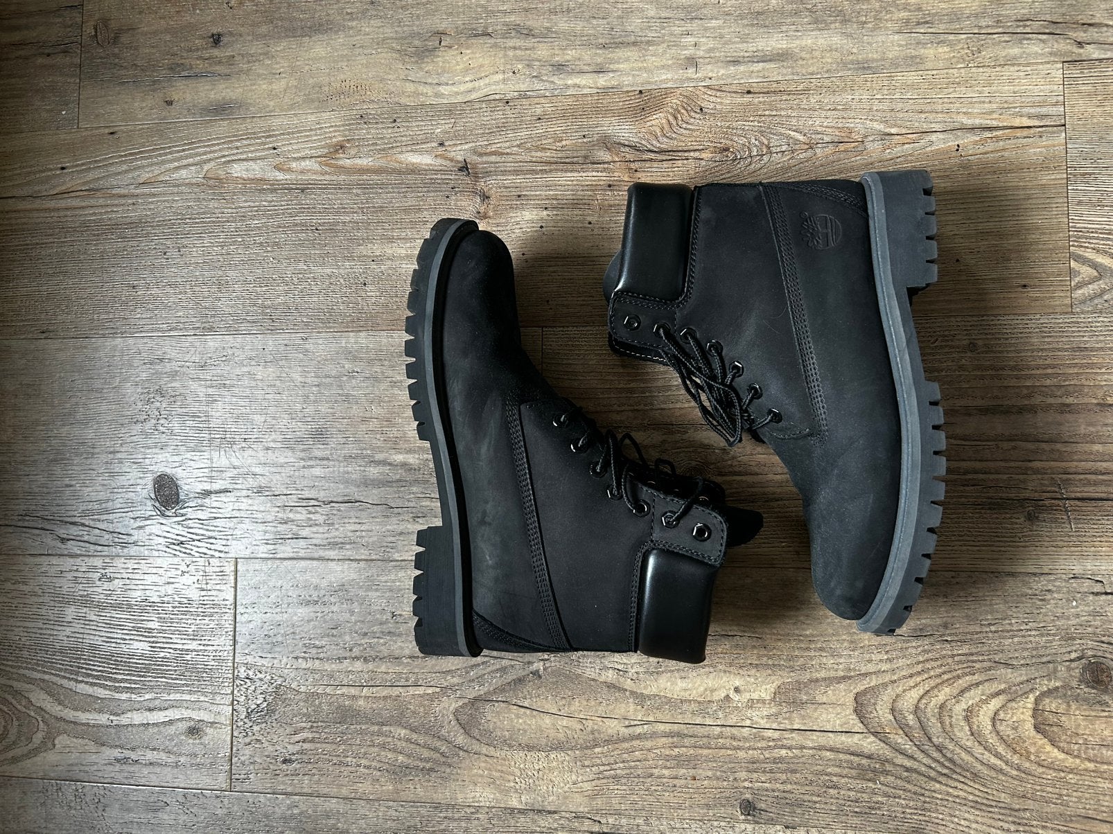 Timberlands, Zwart, Boots, Ophalen of Verzenden, Zo goed als nieuw