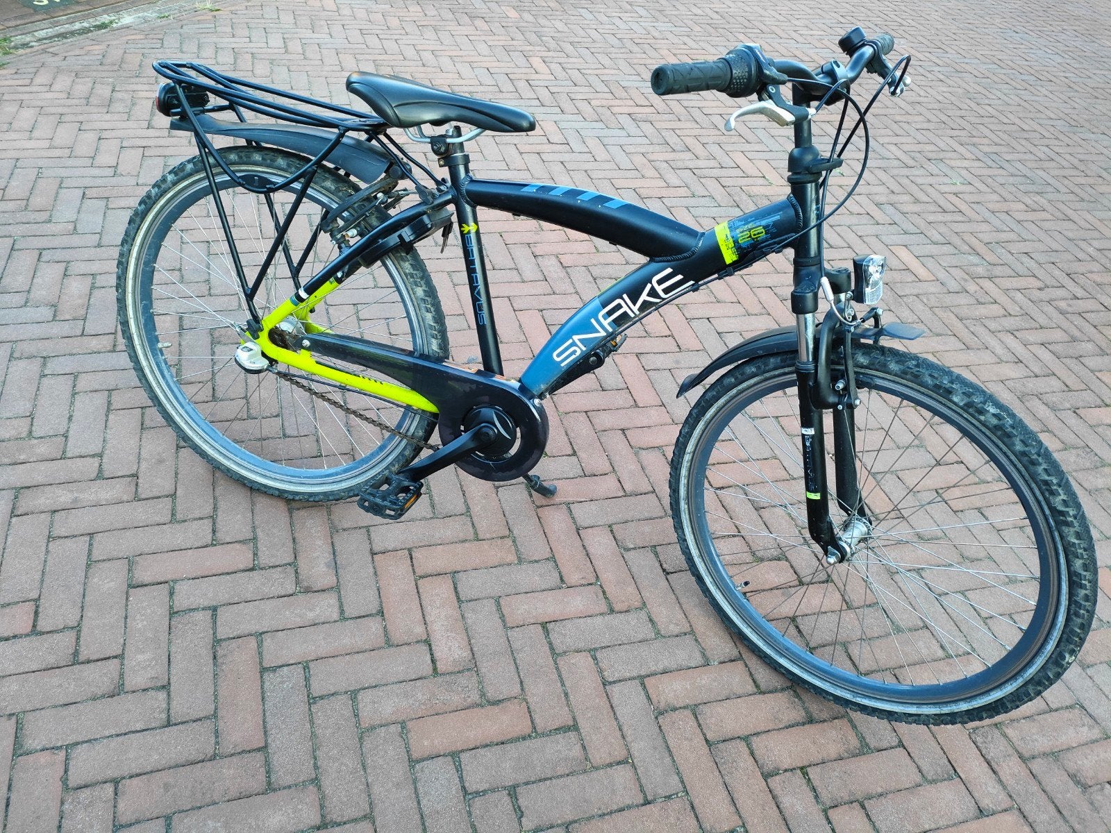 Batavus snake fiets 26 inch met 3 versnelling, Fietsen en Brommers, 26 inch of meer, Terugtraprem, Ophalen of Verzenden, Handrem