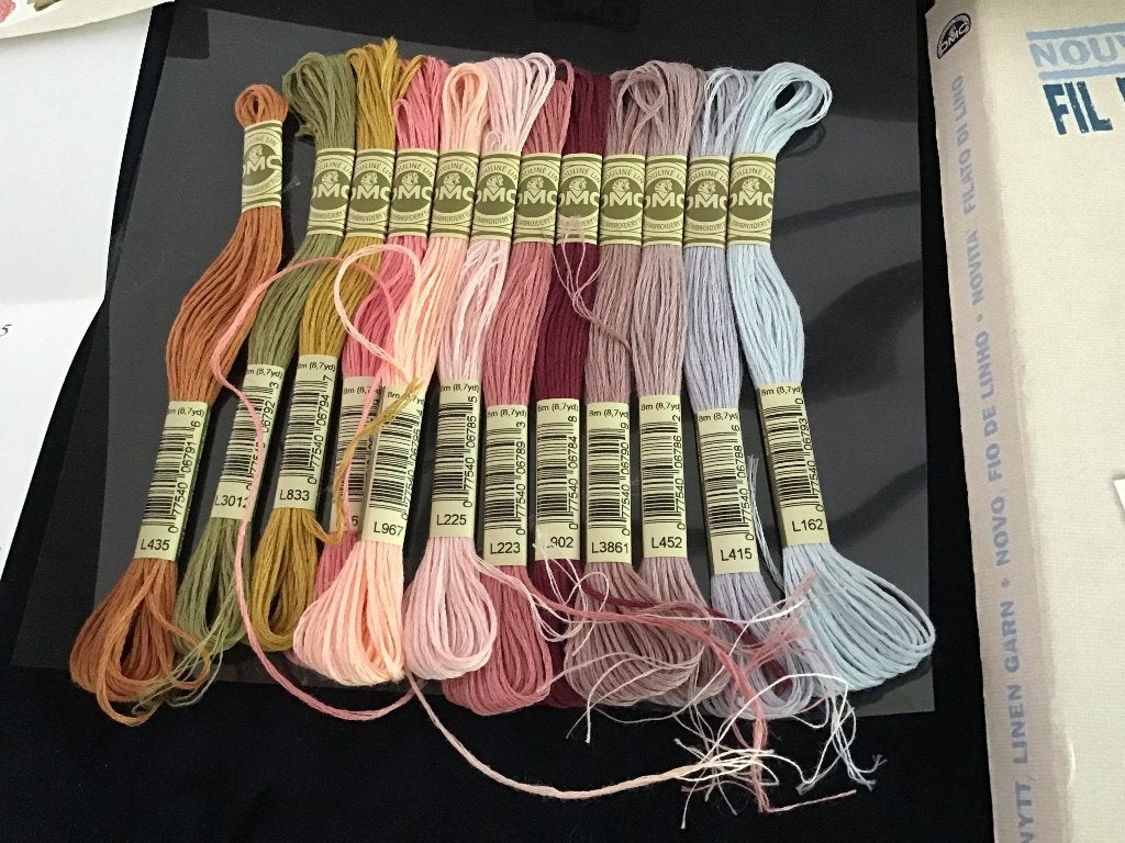 DMC linnen borduurgaren, Ophalen of Verzenden, Nieuw, Handborduren, Borduurgaren of Zijde