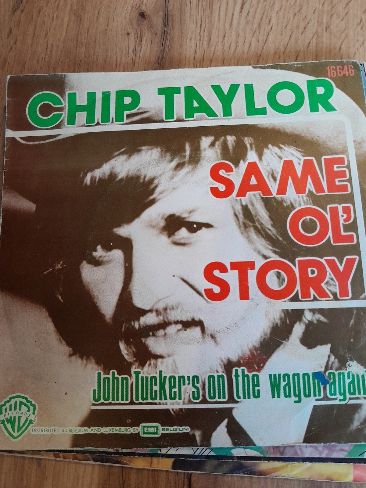 chip taylor 7inch same ol story, Cd's en Dvd's, Ophalen of Verzenden, Zo goed als nieuw, Pop