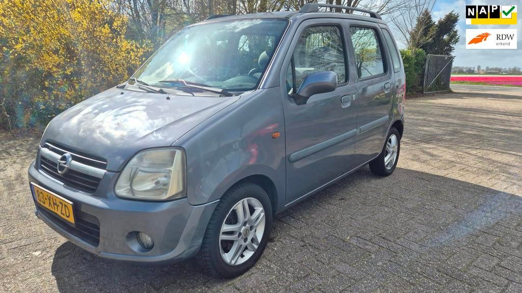 Opel Agila 1.2-16V Maxx, Auto's, Voorwielaandrijving, 4 cilinders, 1229 cc, Origineel Nederlands