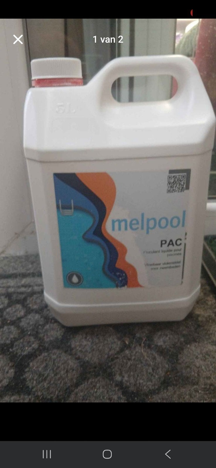 Zwembad -> Vloeibaar vlokmiddel (5 liter), Ophalen, Nieuw, Reinigingsmiddel