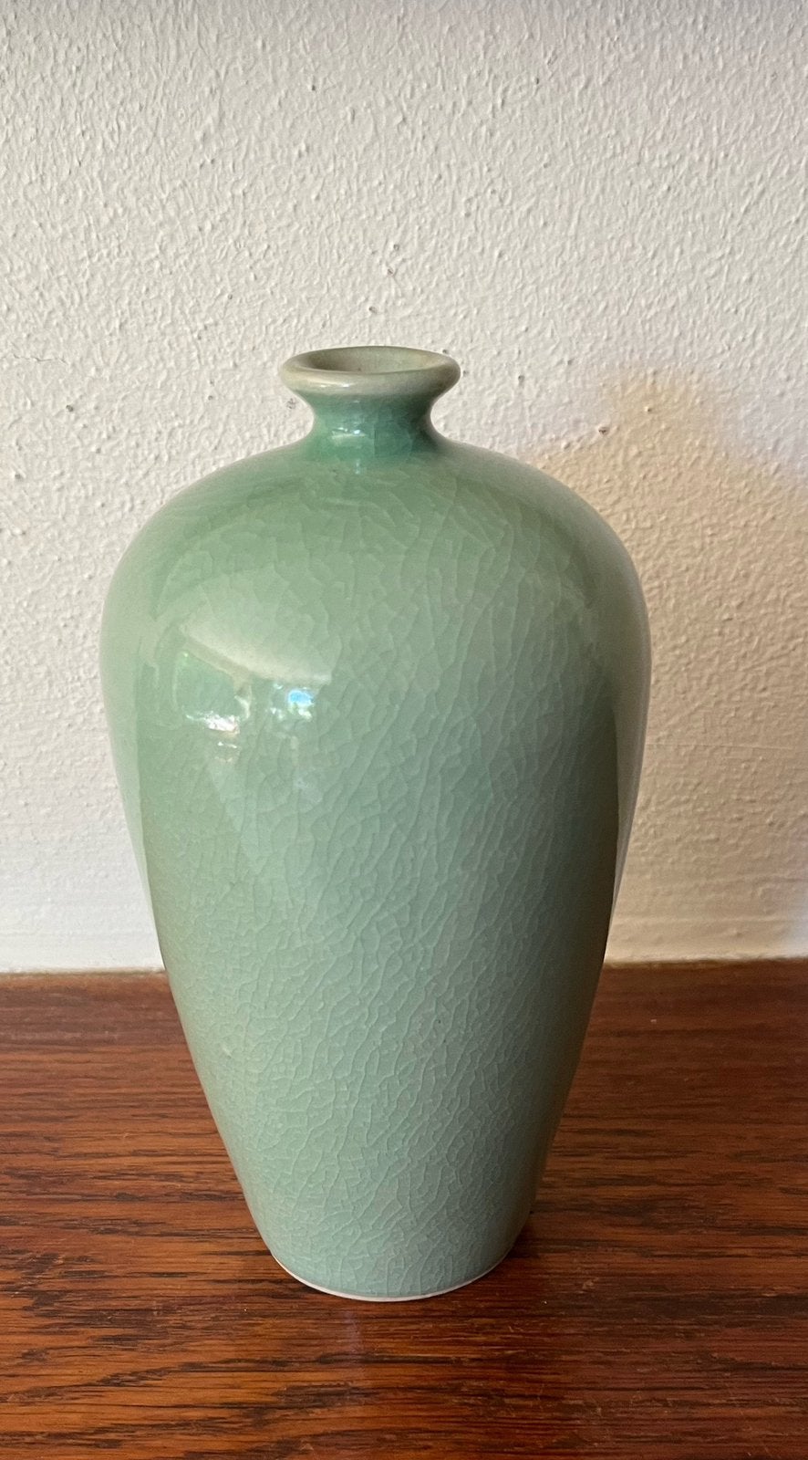 Celadon vaas. Prachtige vorm., Verzenden