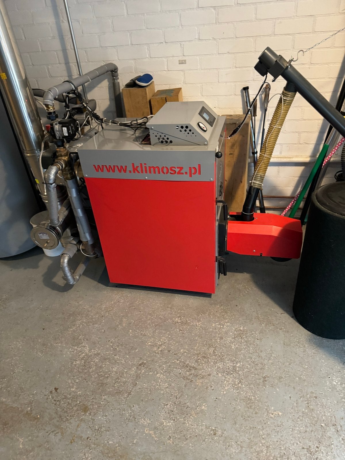 Klimosz Unipelet 25 met 900kg voorraadsilo, Ophalen, Gebruikt, Hoog rendement (Hr), Cv-ketel of Combi-ketel