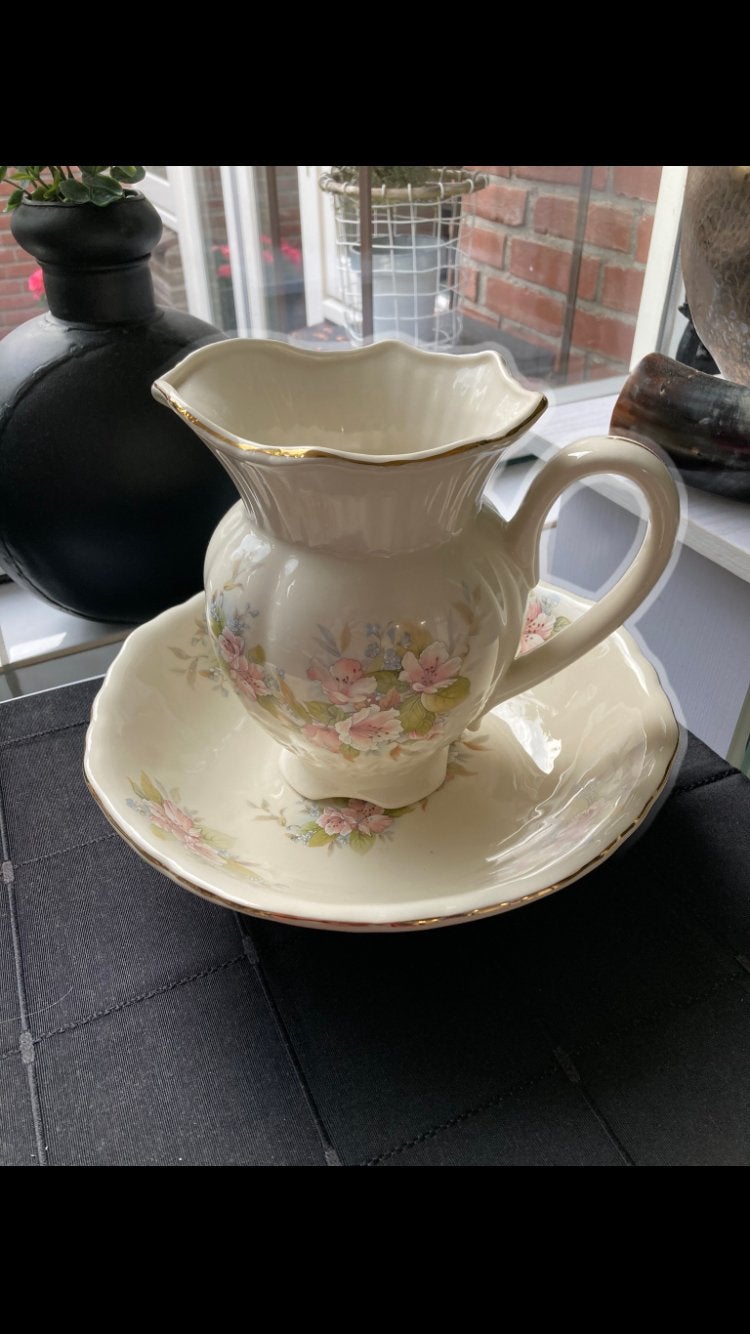 Antieke Marleigh Pottery Staffordshire Wasstel, Ophalen