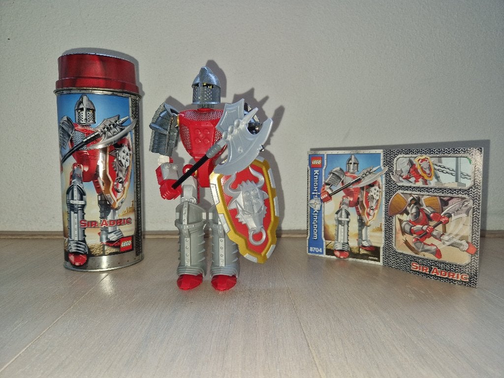 Sir Adric, lego 8704, Knights Kingdom, Compleet, Gebruikt, Overige thema's, Lego