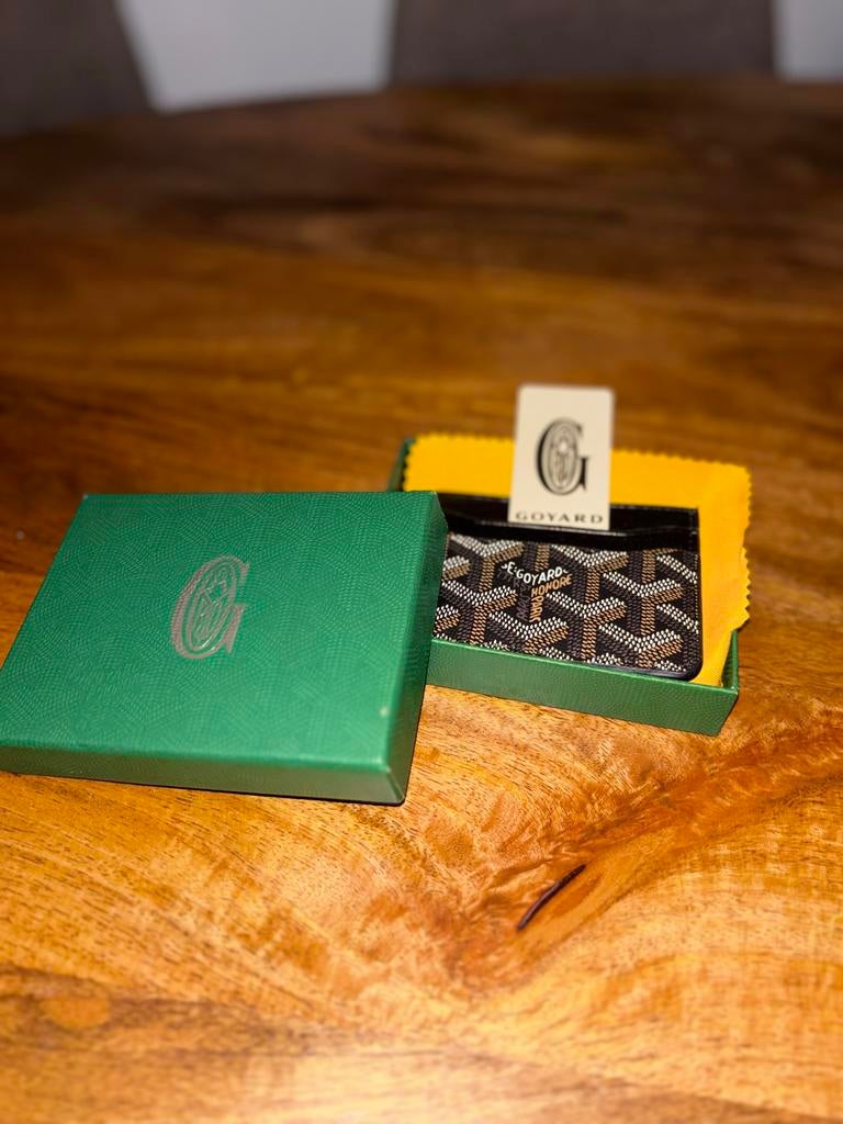 Goyard passenhouder, Sieraden, Tassen en Uiterlijk, Portemonnees, Overige merken, Zwart, Nieuw, Ophalen of Verzenden