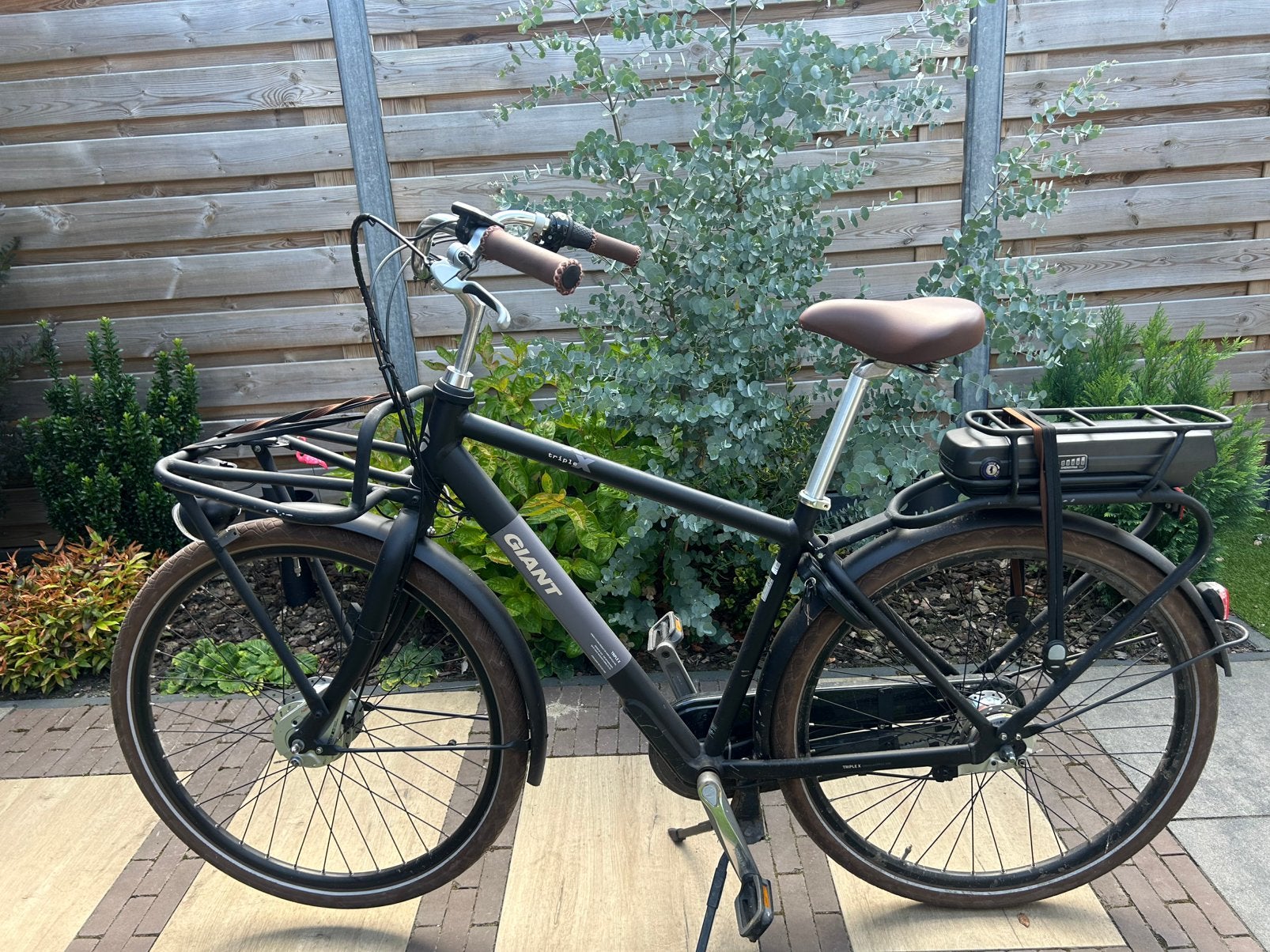 Giant tripleX electrische herenfiets, Ophalen, Gebruikt, Versnellingen, Giant
