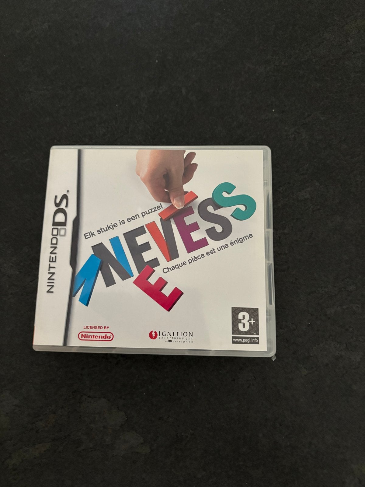 NEVES - Nintendo DS Puzzelspel (3+), Spelcomputers en Games, Puzzel en Educatief, 1 speler, Ophalen of Verzenden, Zo goed als nieuw