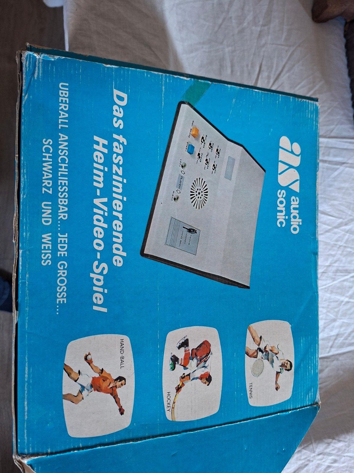 Audio Sonic Video-3 Games Console - Vintage, Spelcomputers en Games, Ophalen, Overige merken, Gebruikt