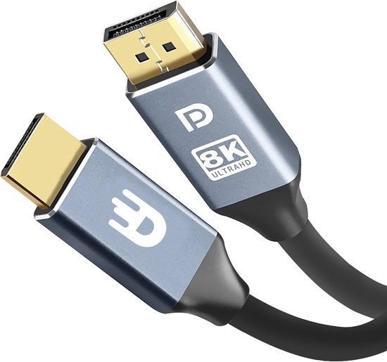 Displaypoort 8K 2 Meter (Kabel) *Nieuw*, Displaypoort, Info@Displaypoort.nl, Nieuw, Ophalen of Verzenden