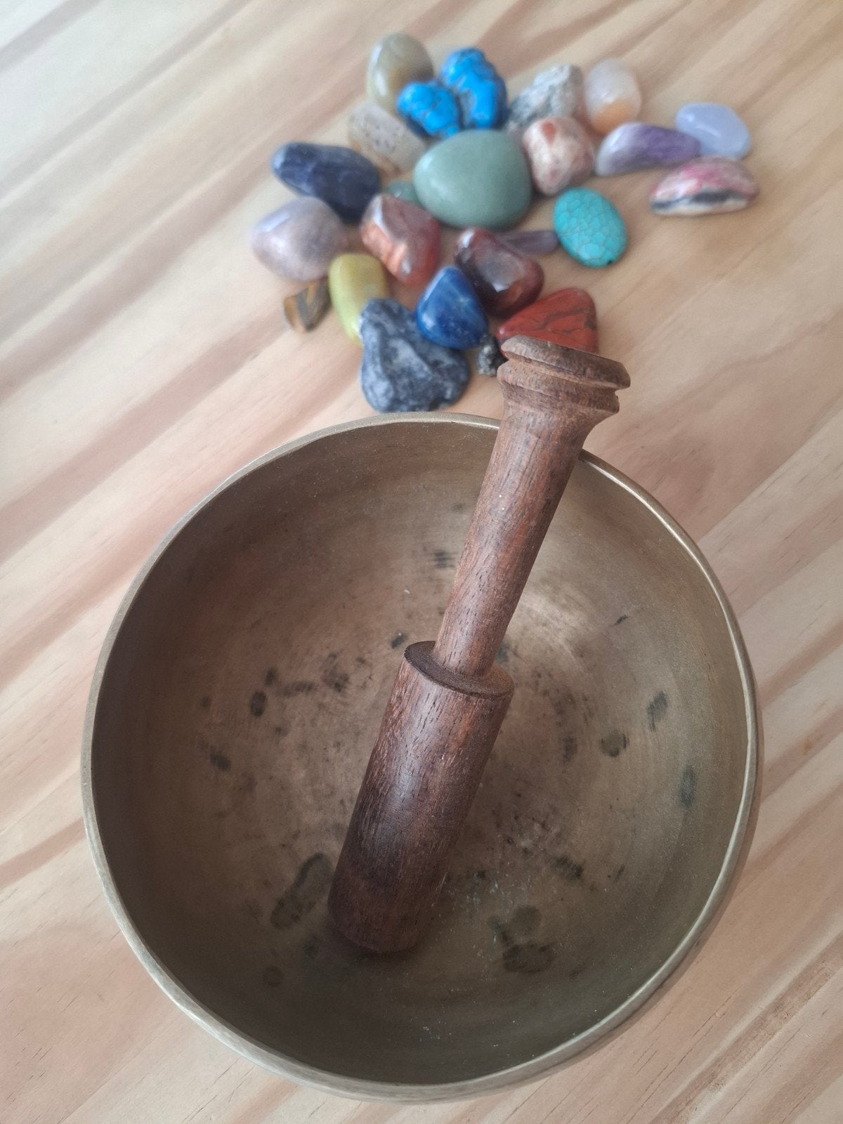 Tibetaanse klankschaal met houten klopper, Ophalen, Overige soorten