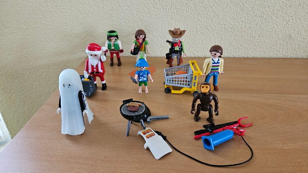 playmobil diverse poppetjes, Gebruikt, Losse onderdelen, Ophalen of Verzenden, Figuren