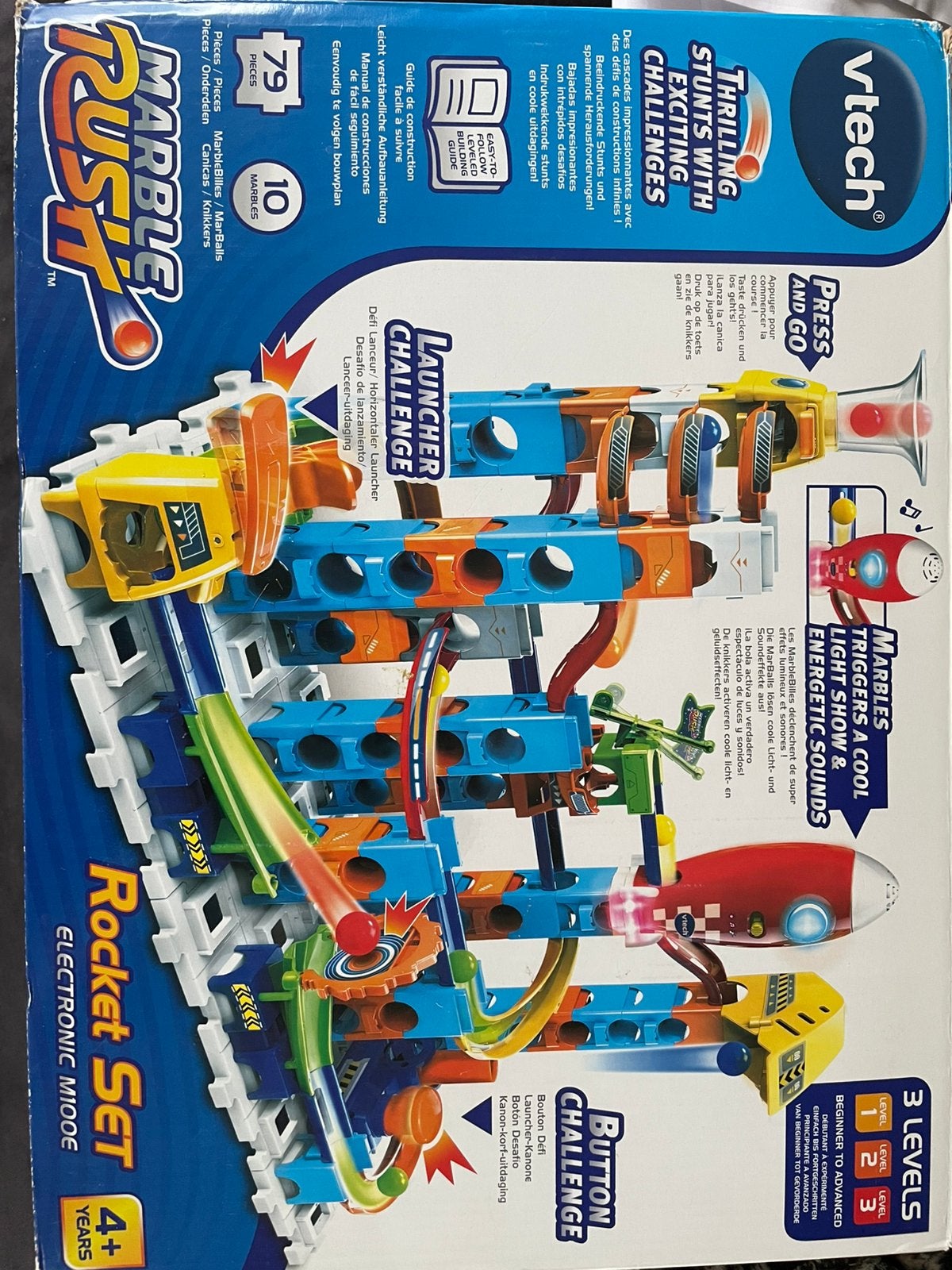 VTech Marble Rush Rocket Set knikkerbaan, Ophalen, Zo goed als nieuw, Overige merken