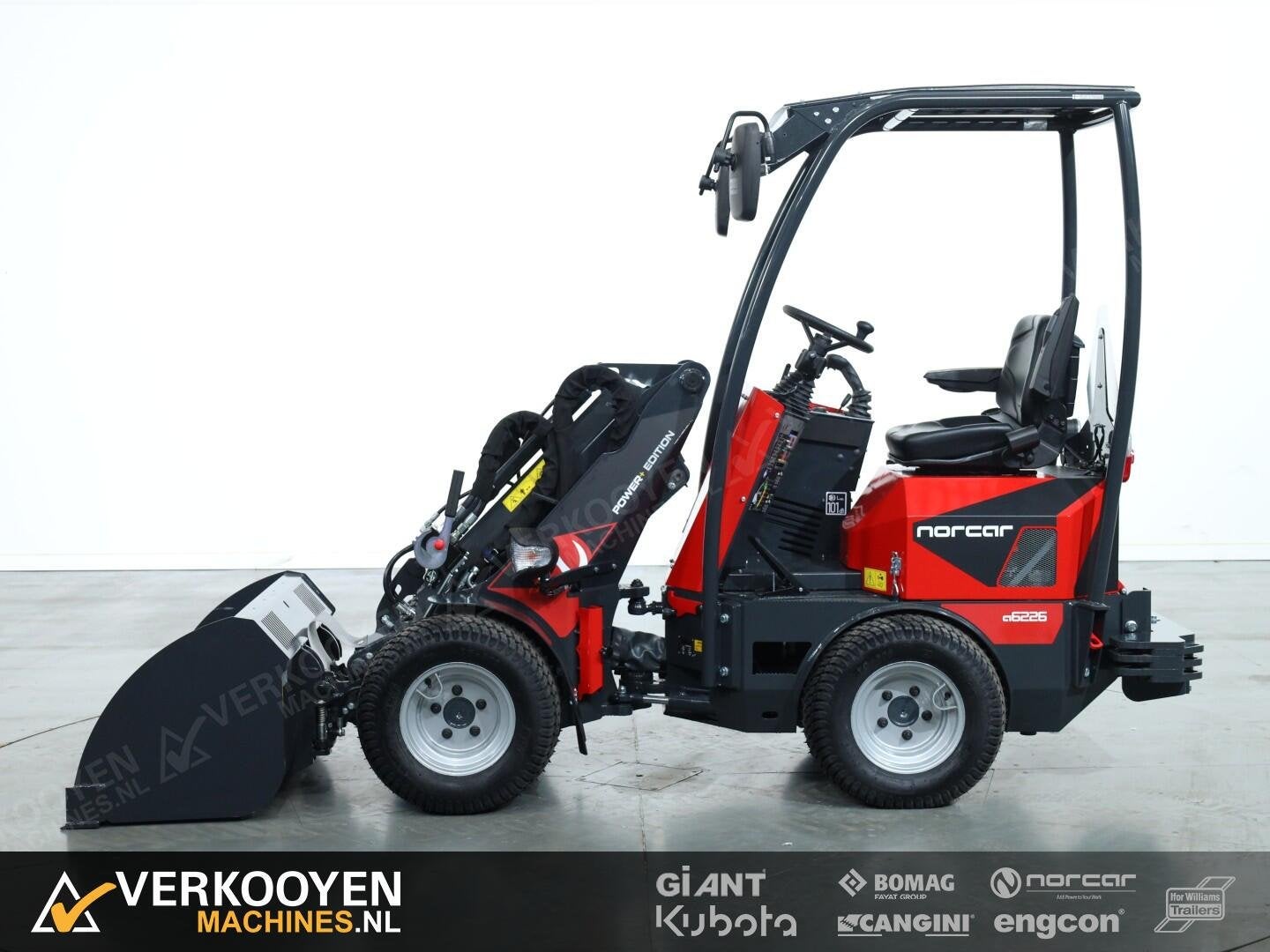 2025 Norcar a6226 Power+ Edition VK9965, Wiellader of Shovel