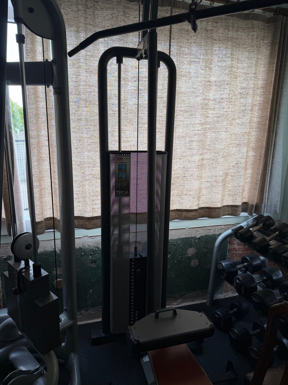 Teca Lat Pulldown - Professioneel Krachtstation, Gebruikt, Rug, Krachtstation, Ophalen of Verzenden