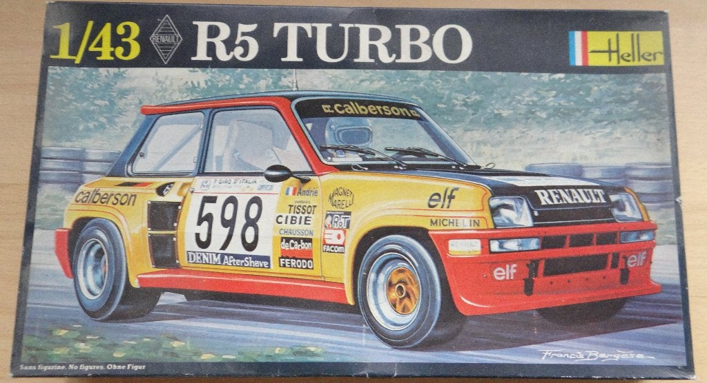Heller kit Renault 5 Turbo, Verzenden, Gebruikt, Auto, Overige merken