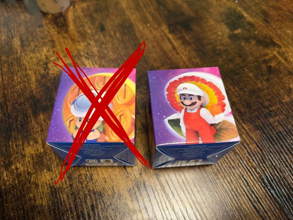 McDonalds Super Mario Galaxy Happy Meal speelgoed, Ophalen of Verzenden, Pop