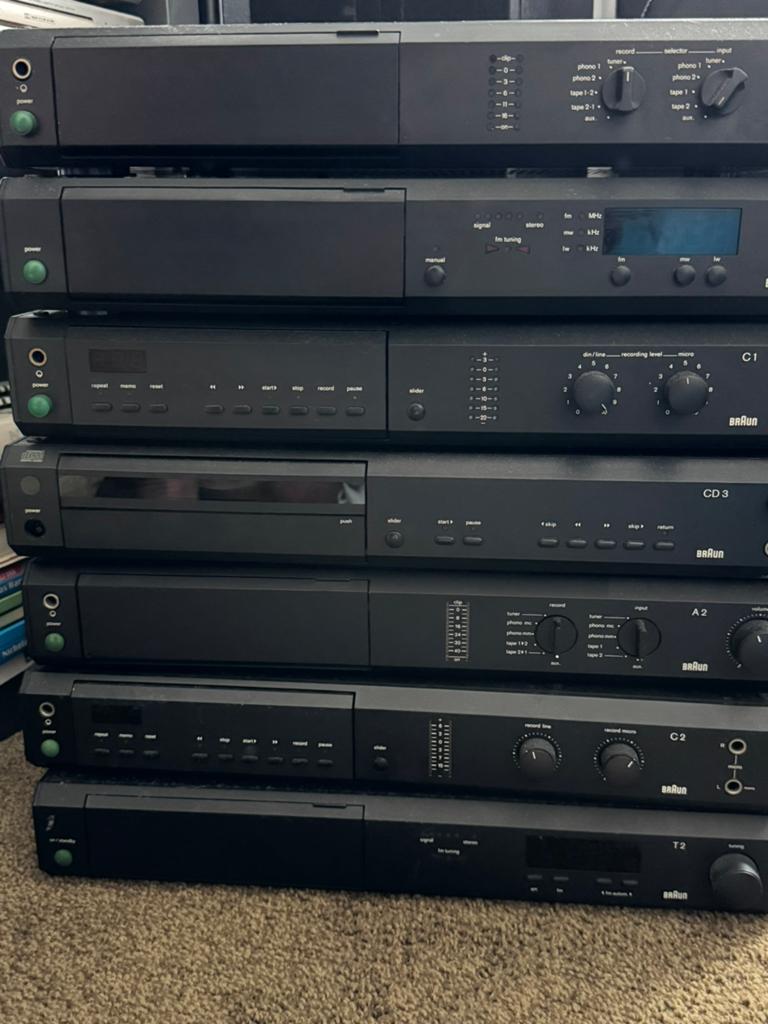 Braun Atelier, Audio, Tv en Foto, Stereo-sets, Gebruikt, Losse componenten, Ophalen, Tuner of Radio