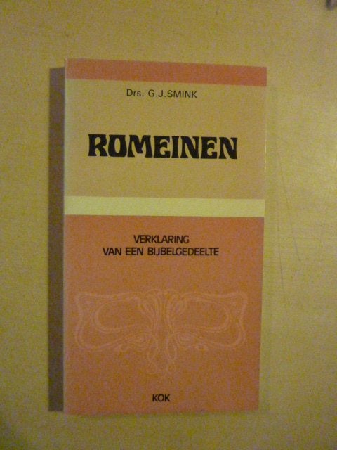 G. J. Smink - Romeinen, Ophalen of Verzenden, Zo goed als nieuw
