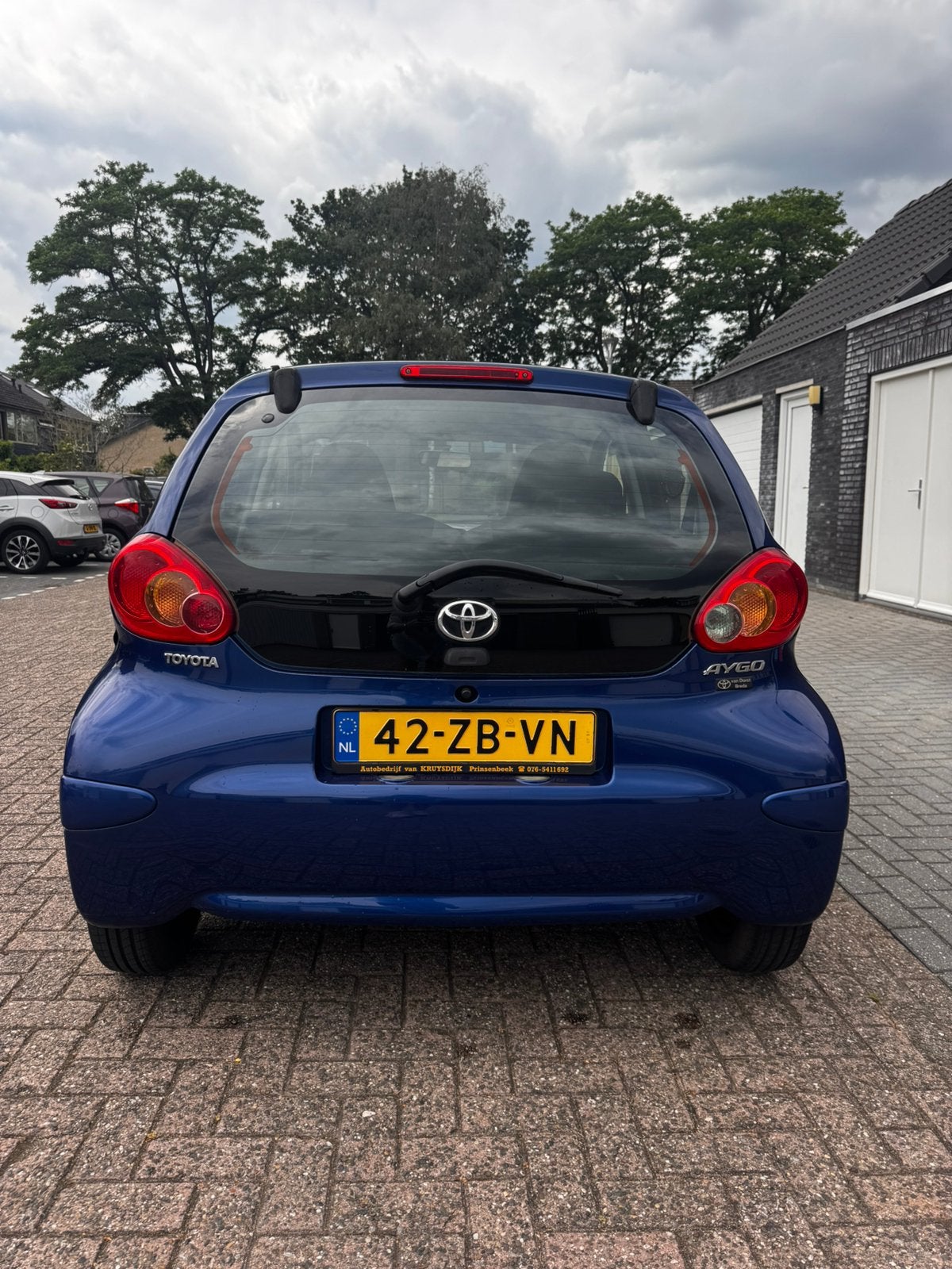 Toyota Aygo 1.0 12V Vvt-i 5DRS 2007 Blauw, Auto's, Voorwielaandrijving, 68 pk, Origineel Nederlands, Handgeschakeld