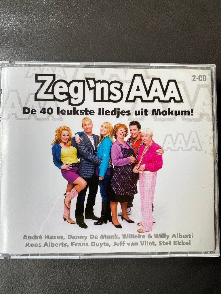 Zeg 'ns AAA - De 40 leukste liedjes uit Mokum! (2-CD), Ophalen of Verzenden, Zo goed als nieuw, Levenslied of Smartlap