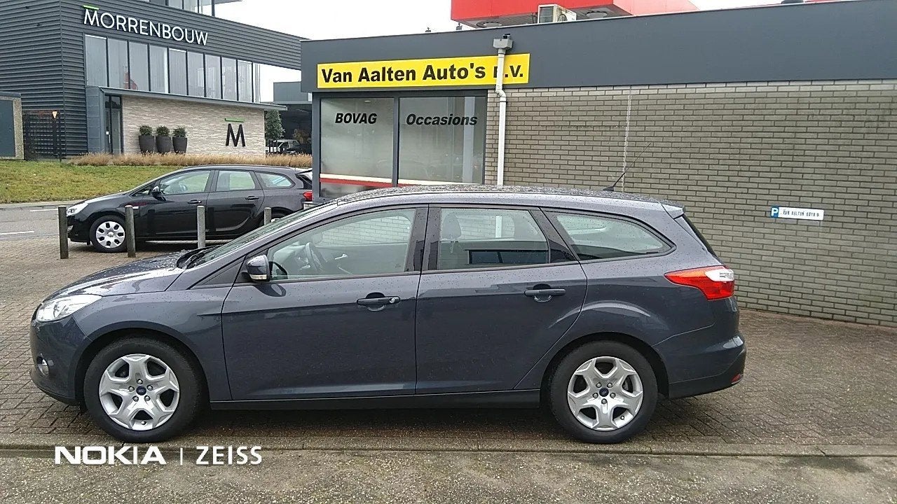 Ford Focus Wagon 1.6 TI-VCT 105pk Trend prijs is incl nieuwe, Auto's, Stof, Gebruikt, Zwart, 4 cilinders