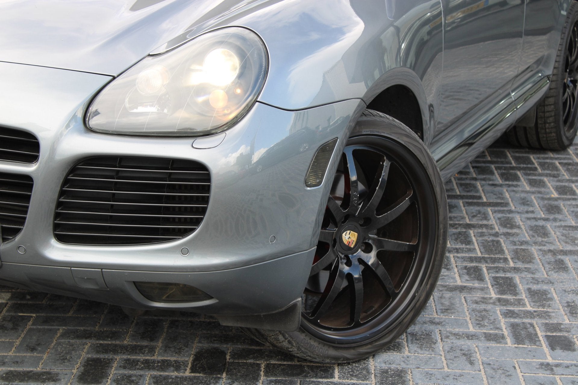 Porsche Cayenne 4.5 Turbo, Luchtvering, Leder, Trekhaak Bose, Auto's, Automaat, Cayenne, Gebruikt, Xenon verlichting
