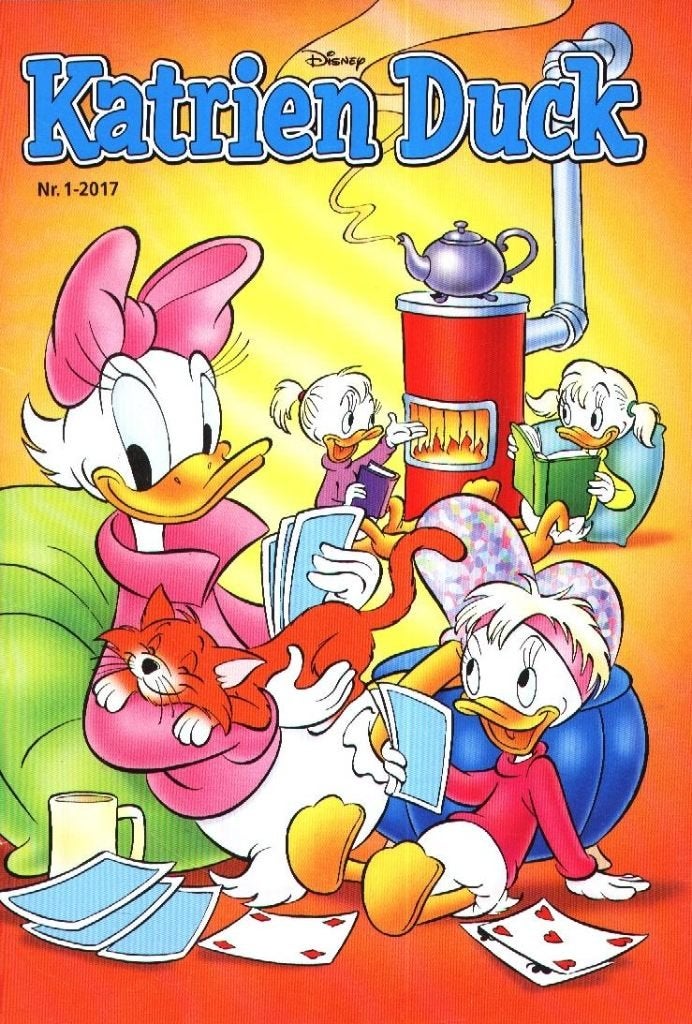 Katrien Duck nr 1 - 2017  Uitgeverij Sanoma, Boeken, Walt Disney, Europa, Ophalen of Verzenden, Gelezen