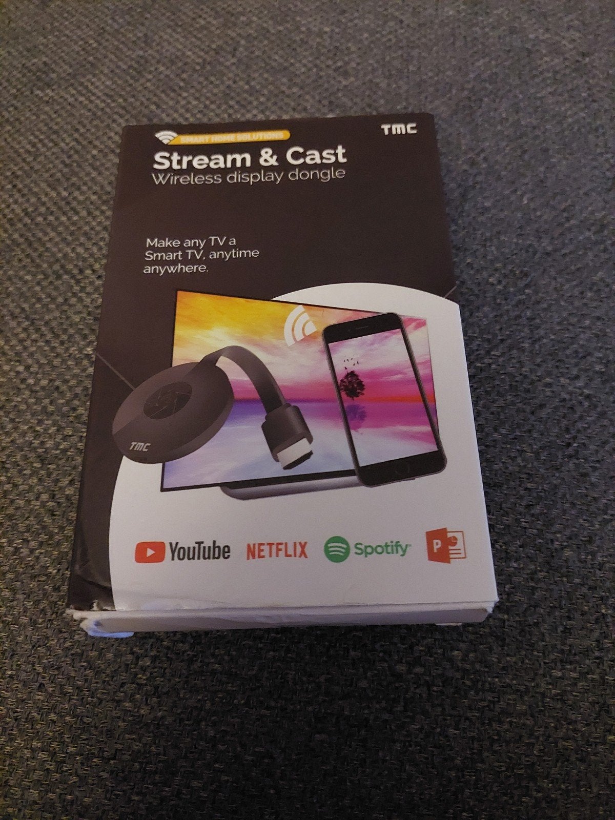 TMC Stream & Cast Draadloze Display Dongle - Smart TV, Ophalen of Verzenden, Nieuw, HDMI, Zonder harde schijf
