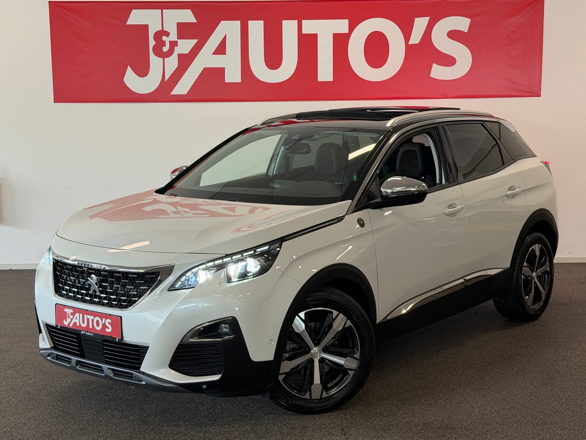 Peugeot 3008 1.6 e-THP GT Line NAVIGATIE/CAMERA,PANORAMA, Euro 6, 4 cilinders, Wit, Bedrijf