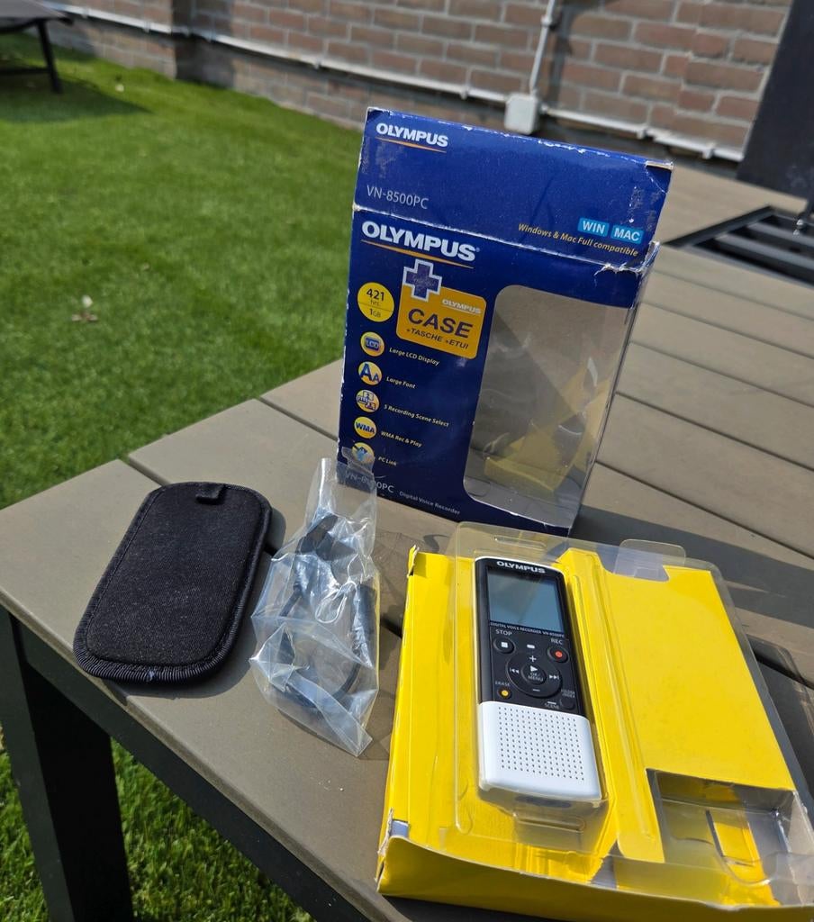 Olympus VN-8500PC Digitale Voice Recorder, Ophalen of Verzenden, Gebruikt
