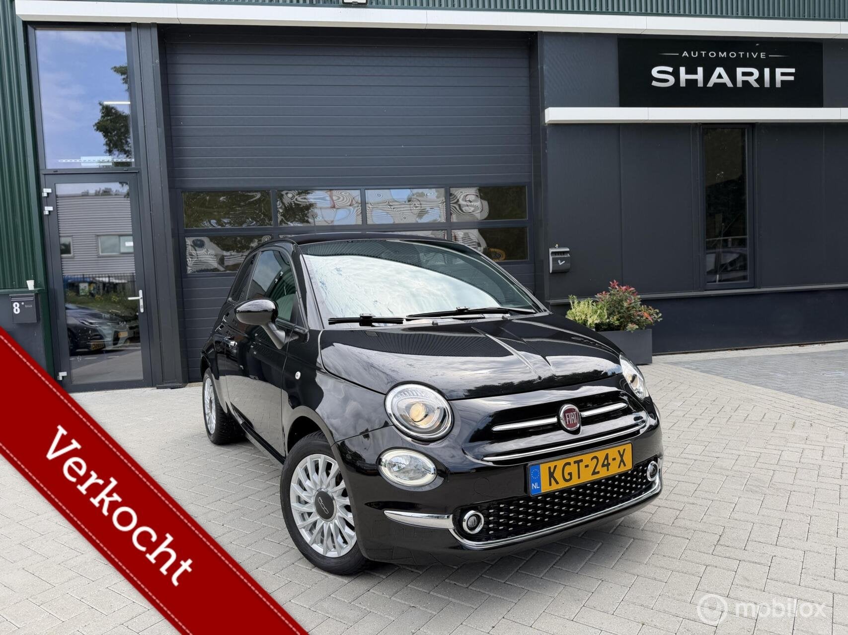 Fiat 500 1.0 Hybrid Cult |CarPlay|Airco|Panorama|1e eig|LED., Dealer onderhouden, Gebruikt, Euro 6, Met garantie (alle)