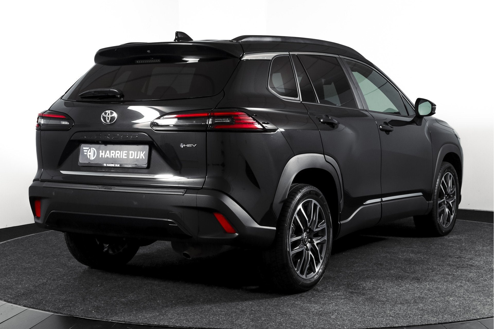 Toyota Corolla Cross Hybrid 140 Dynamic | Dig. Cockpit | Ada, Auto's, 12 maanden, Stof, Gebruikt, Zwart
