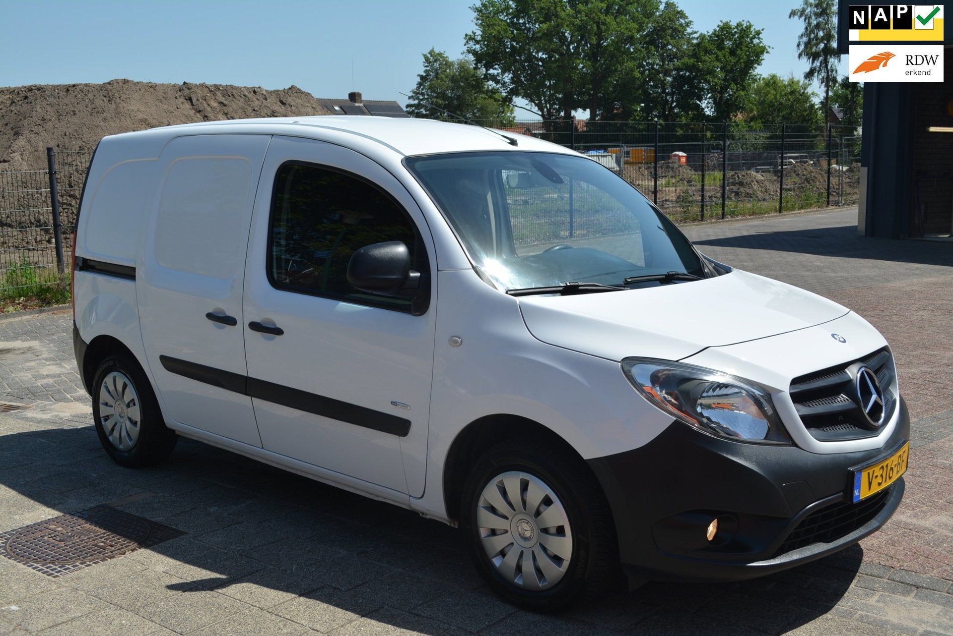 Mercedes-Benz Citan 108 CDI BlueEFFICIENCY Business Professi, Voorwielaandrijving, Stof, Gebruikt, 4 cilinders