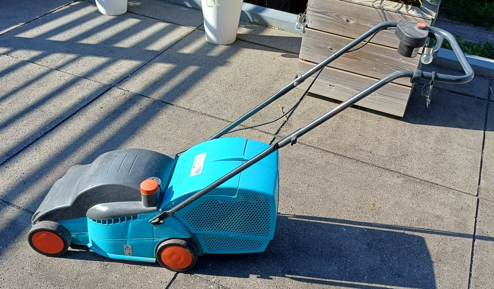 Gardena E 32 Elektrische Grasmaaier - Compact en Efficiënt, Ophalen, Cirkelmaaier, Gebruikt, Elektrische grasmaaier