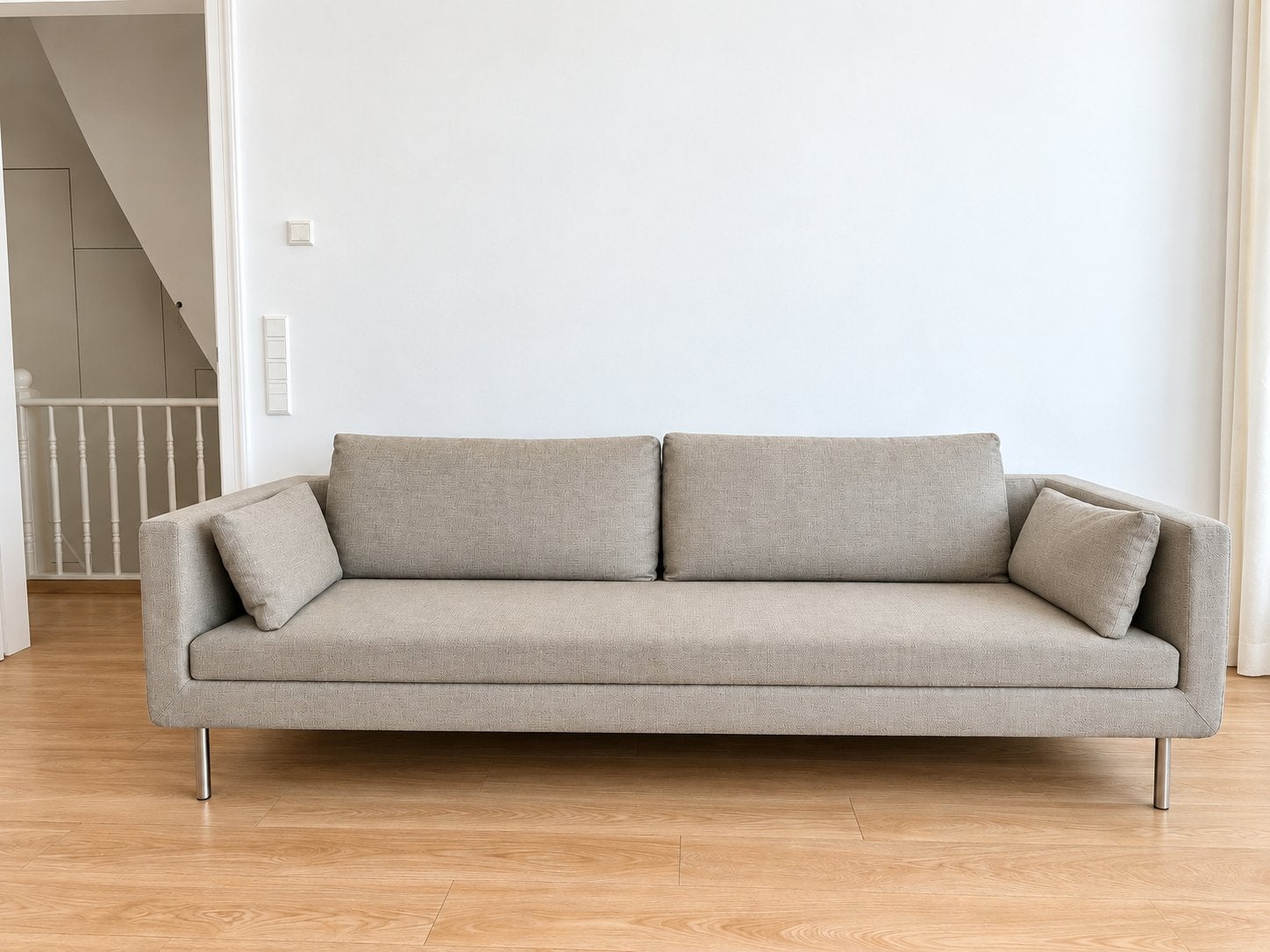EYYE Etcetera bank 235 cm – stof Senna – nieuwprijs €1.989, Huis en Inrichting, Ophalen, Nieuw, 75 tot 100 cm, Rechte bank