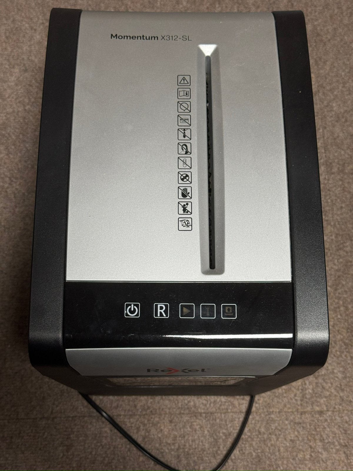 Rexel Momentum X312-SL Papierversnipperaar, Diversen, Ophalen of Verzenden, Gebruikt
