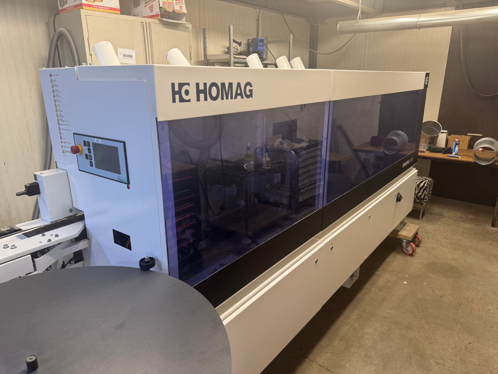 Homag / brandt EDGETEQ S -200 nieuw staat kantenlijmer, Zakelijke goederen, Machines en Bouw | Houtbewerking, Ophalen of Verzenden