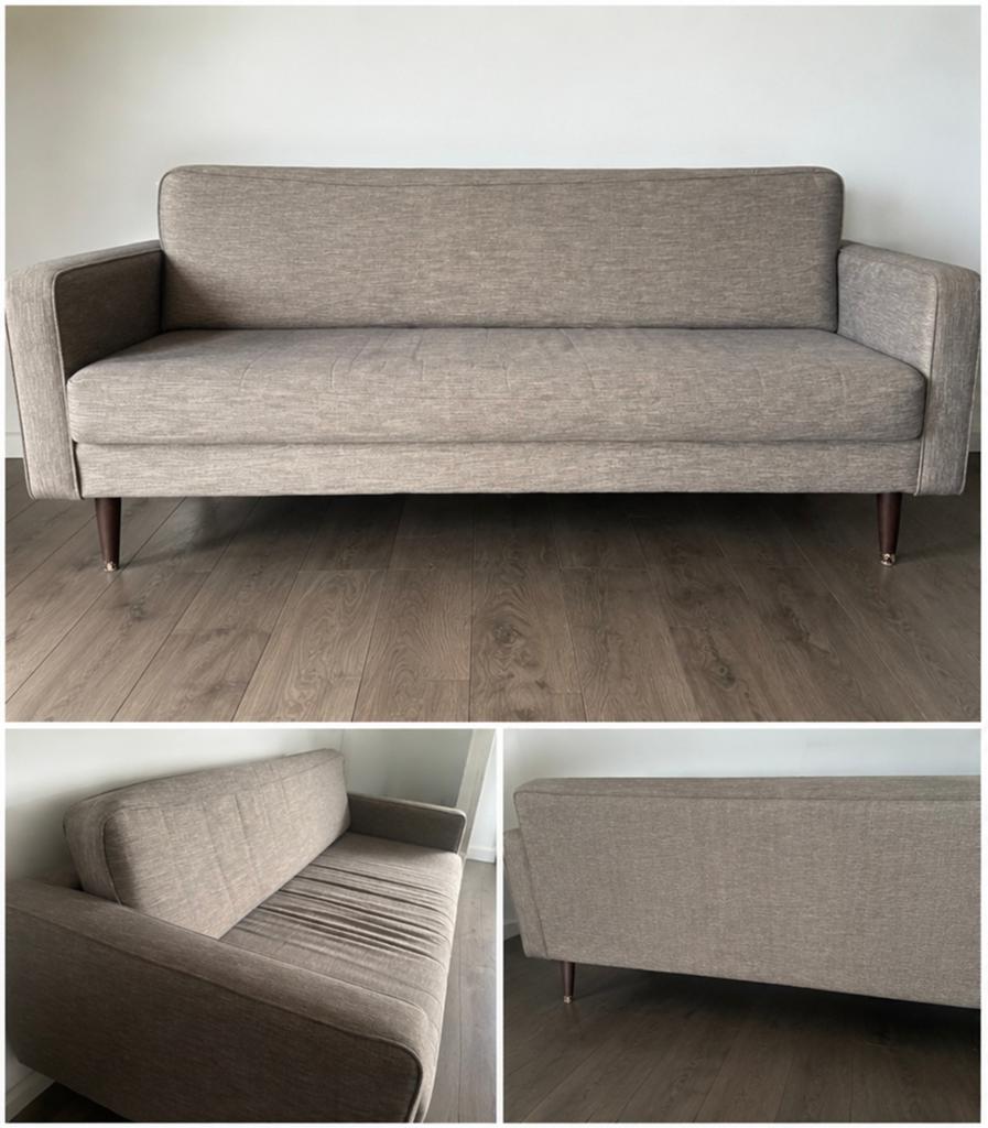 Bank 2 stuks voor €50,- (zsm af halen), Huis en Inrichting, Ophalen, Gebruikt, Driepersoons, 75 tot 100 cm