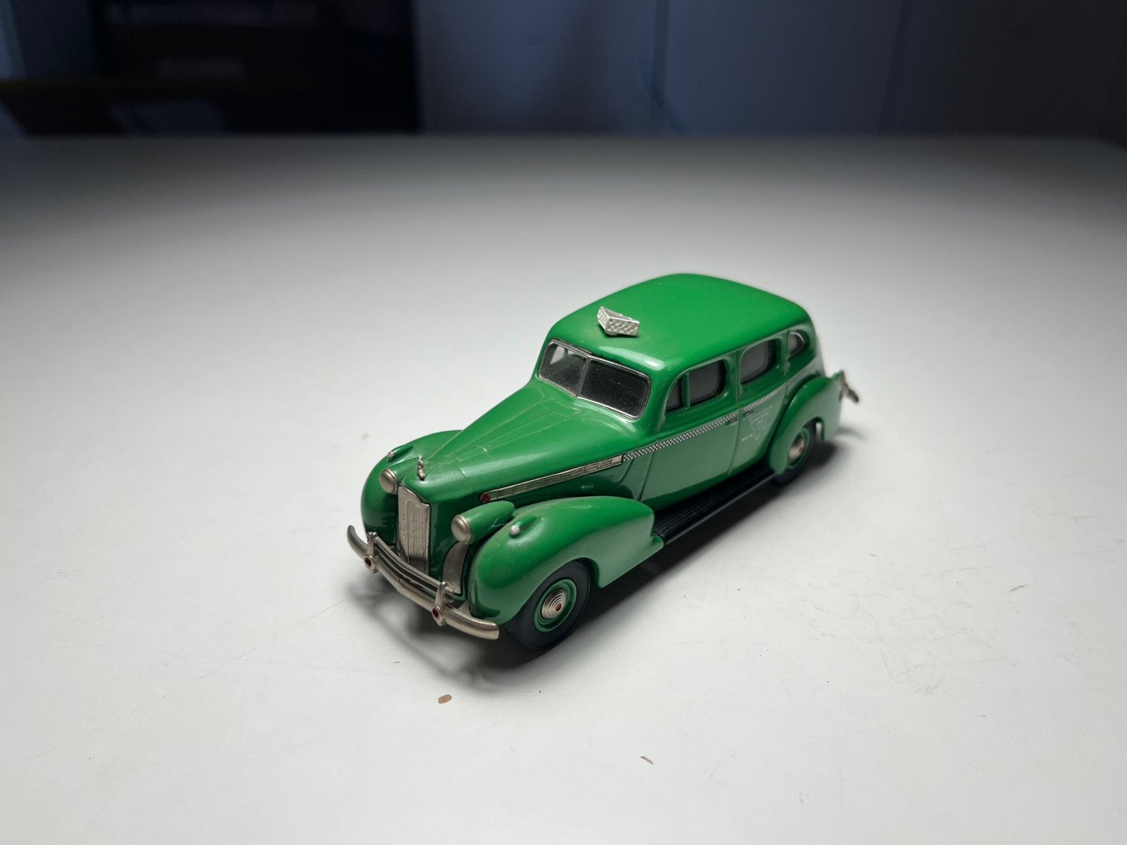 Rextoys - Packard Super Eight Taxi 1940 - Schaal 1:43, Ophalen of Verzenden, Gebruikt, Auto, Overige merken